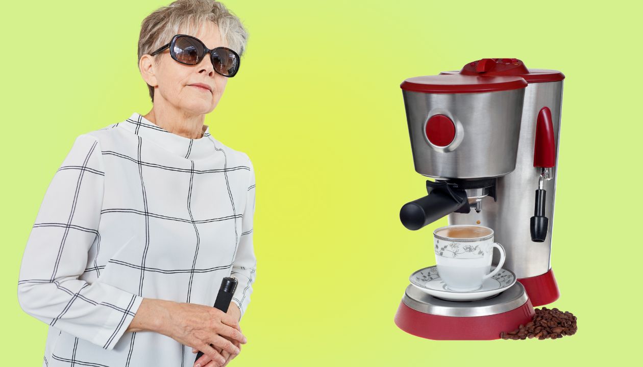 coffee maker for visually impaired