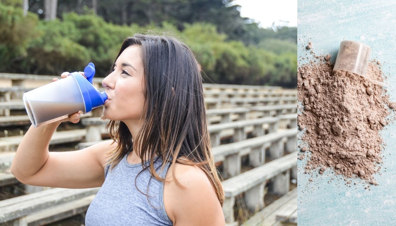 coffee with protein powder