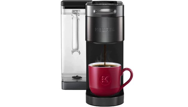 Dual coffee maker k-cup