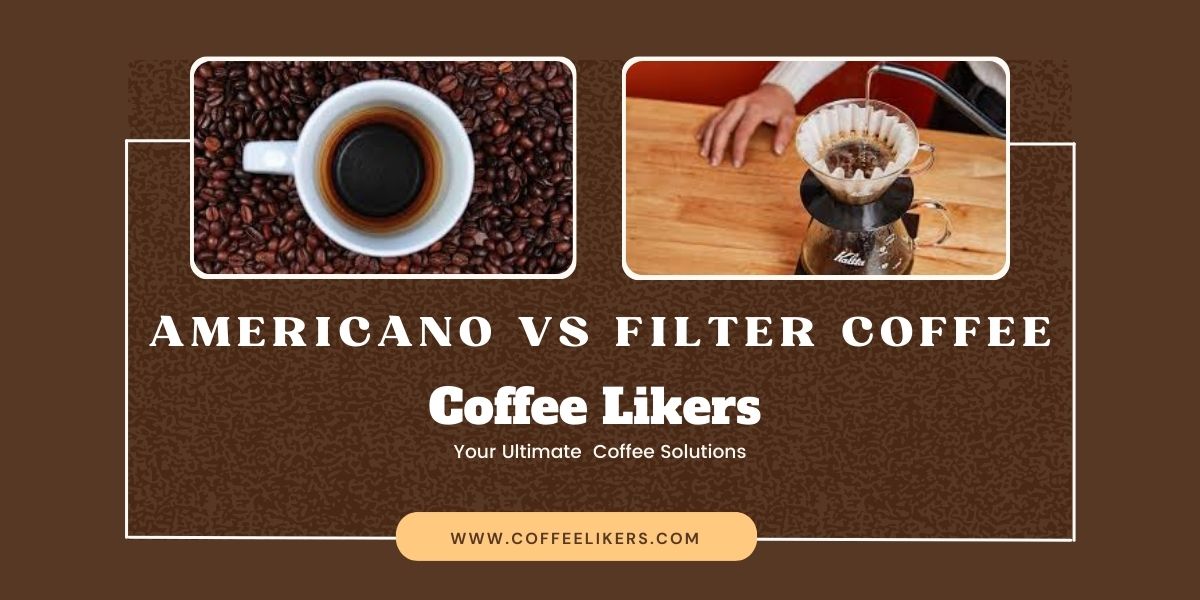 Americano and filter coffee variations