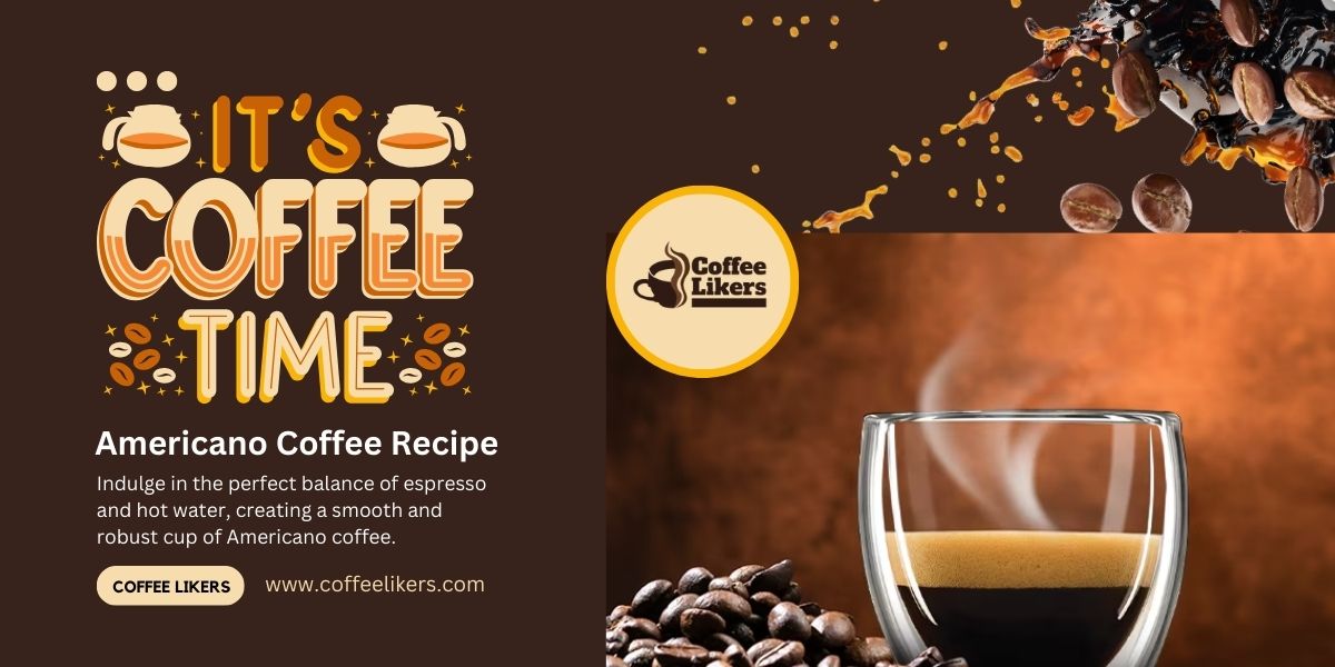 Americano coffee recipe