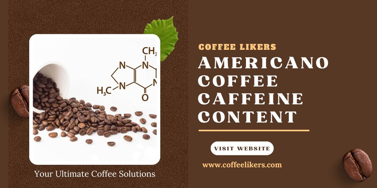 Americano coffee nutrition facts