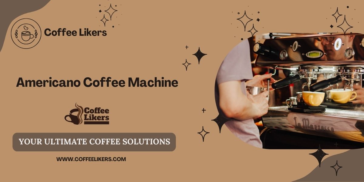 Americano coffee machine