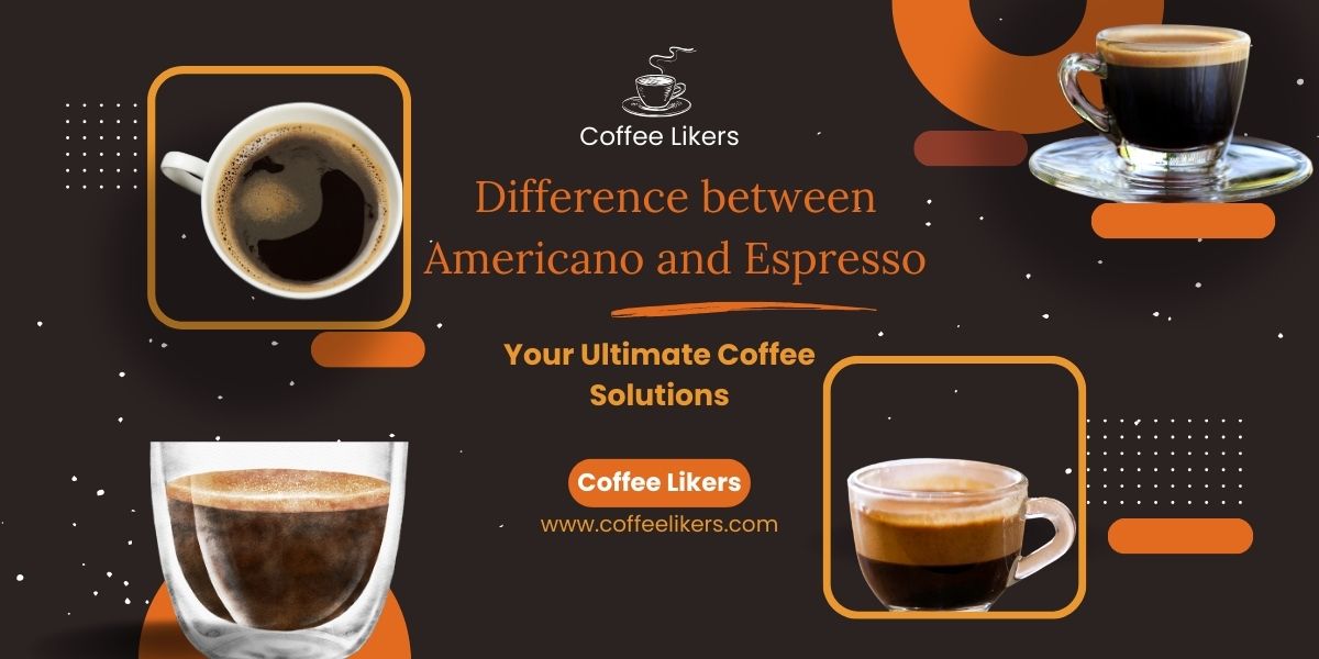 Difference between Americano and Espresso