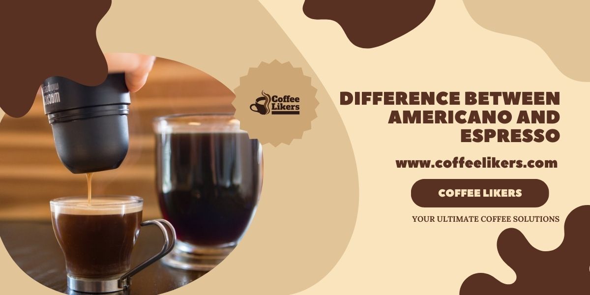 Difference between Americano and Espresso