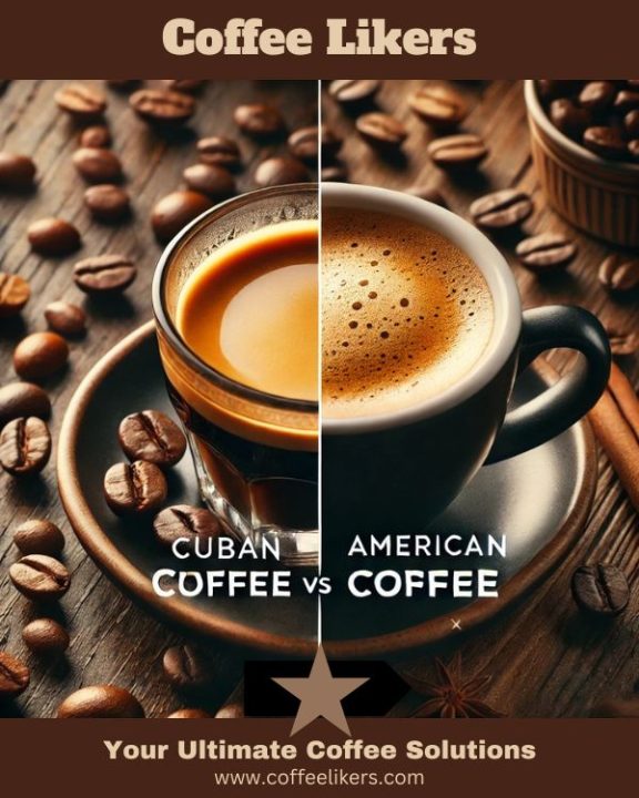 Cuban coffee vs American coffee