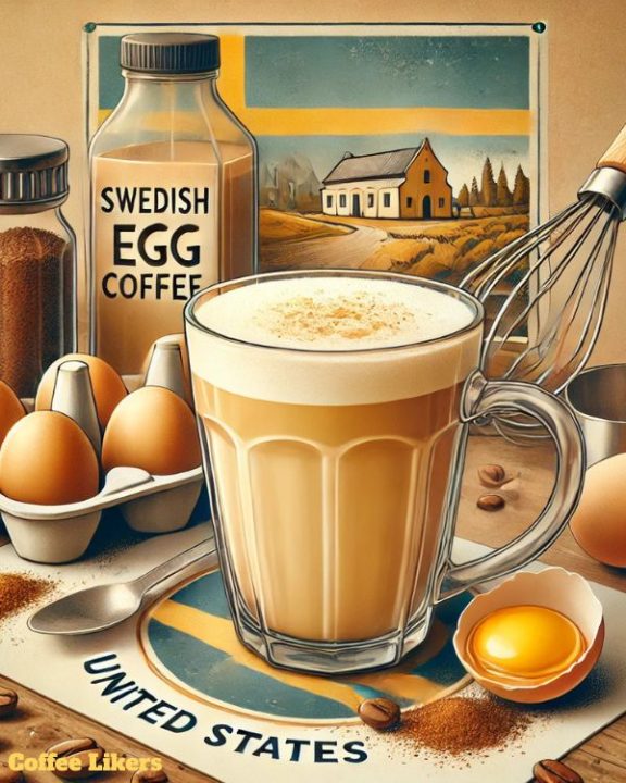 Swedish egg coffee