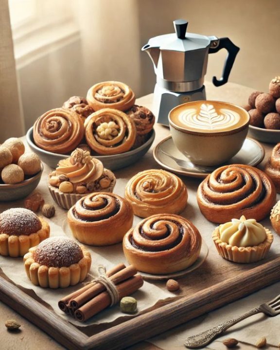 Swedish Fika pastries