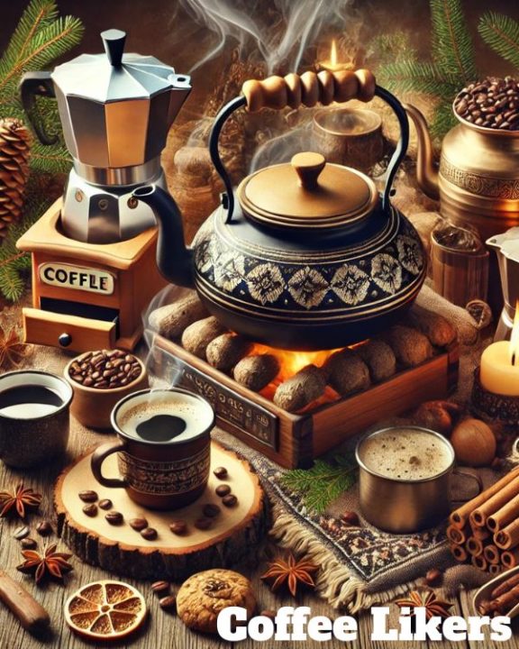 Swedish traditional coffee brewing