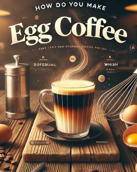 How do you make egg coffee