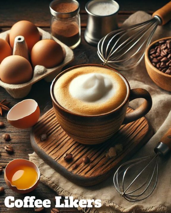 Scandinavian egg coffee