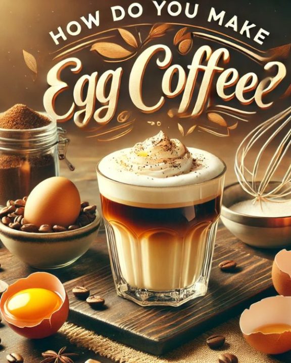 How do you make egg coffee