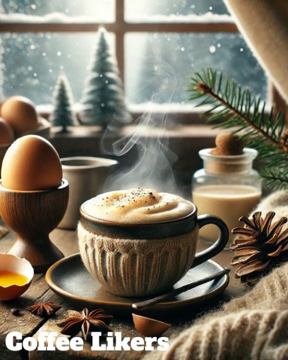 Scandinavian egg coffee