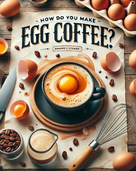 How do you make egg coffee