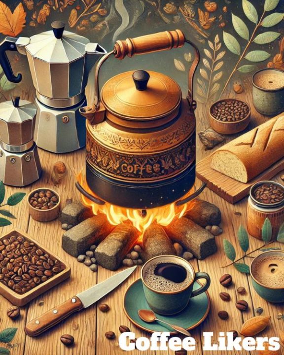 Swedish traditional coffee brewing