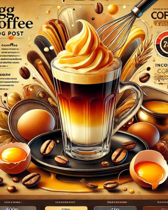 How do you make egg coffee