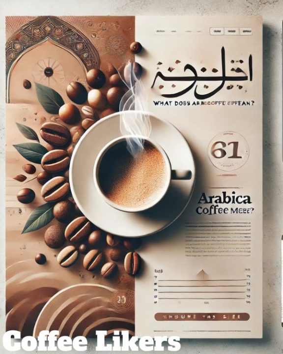 What does arabica coffee mean