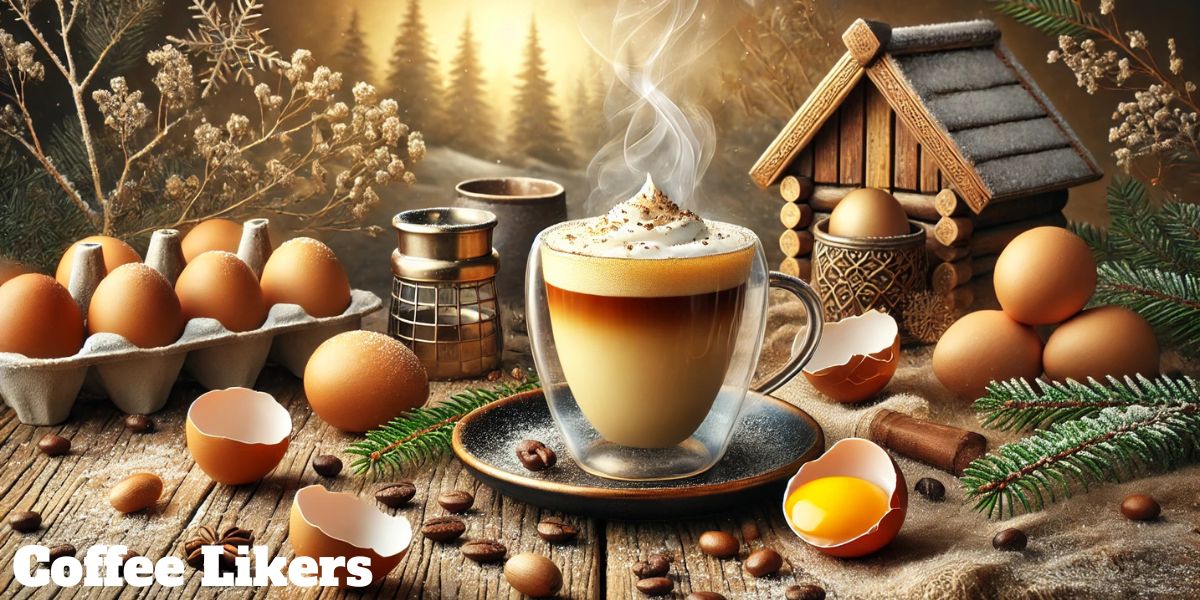 Norwegian egg coffee