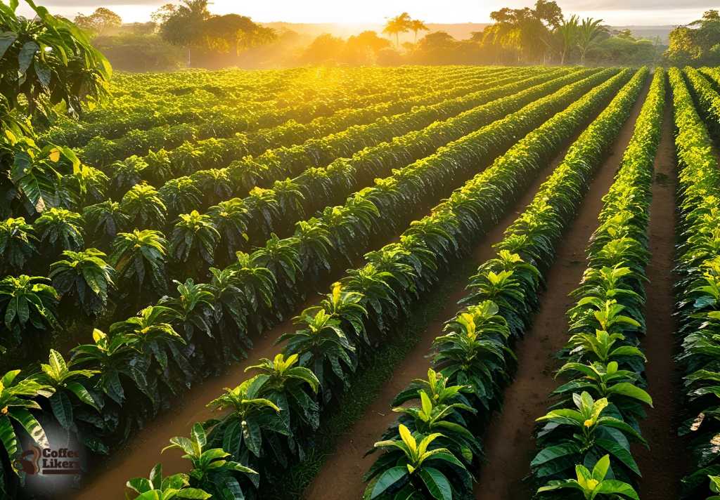 Robusta coffee farming