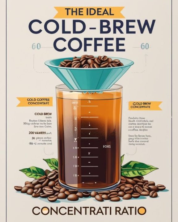 Cold brew concentrate ratio