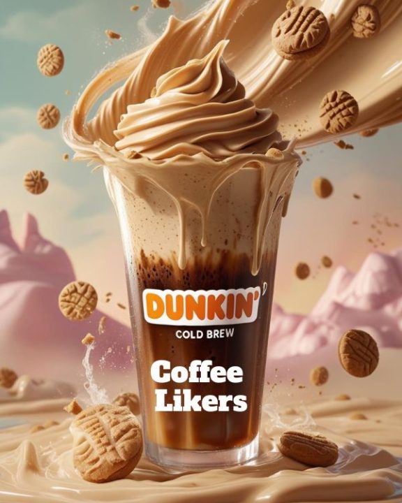 Dunkin cookie butter cold brew