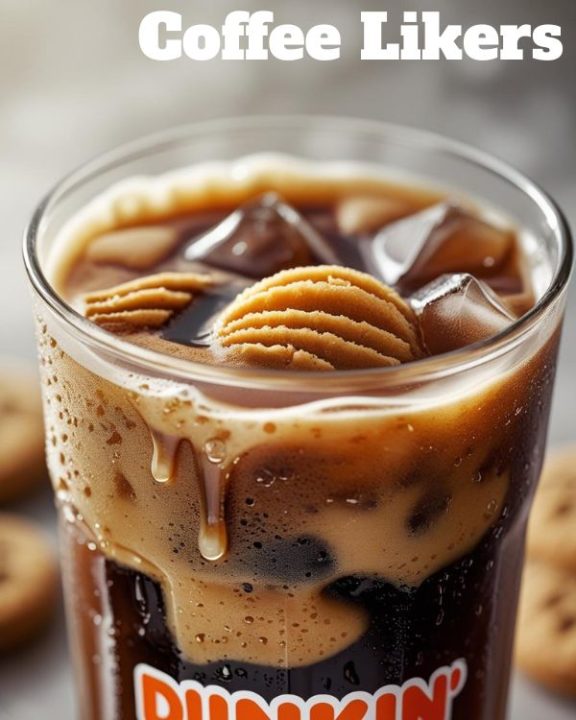 Dunkin cookie butter cold brew
