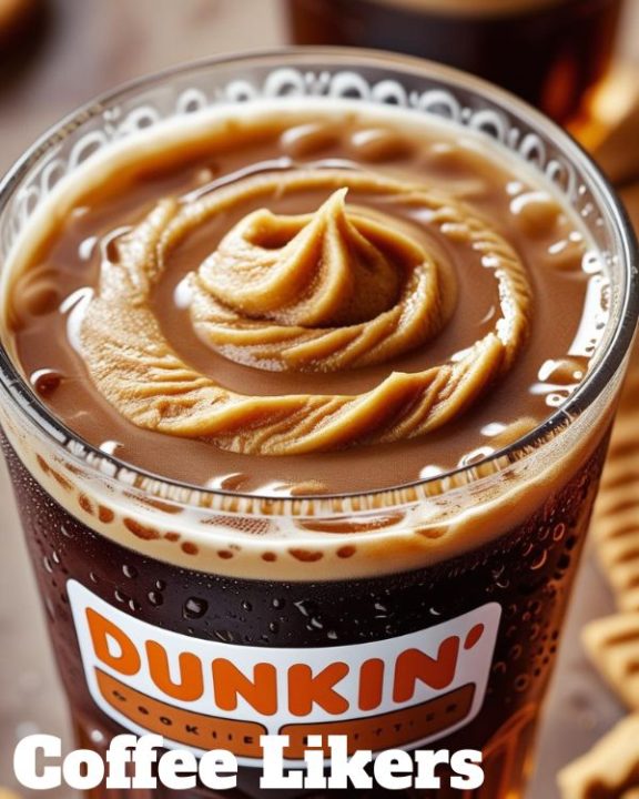 Dunkin cookie butter cold brew
