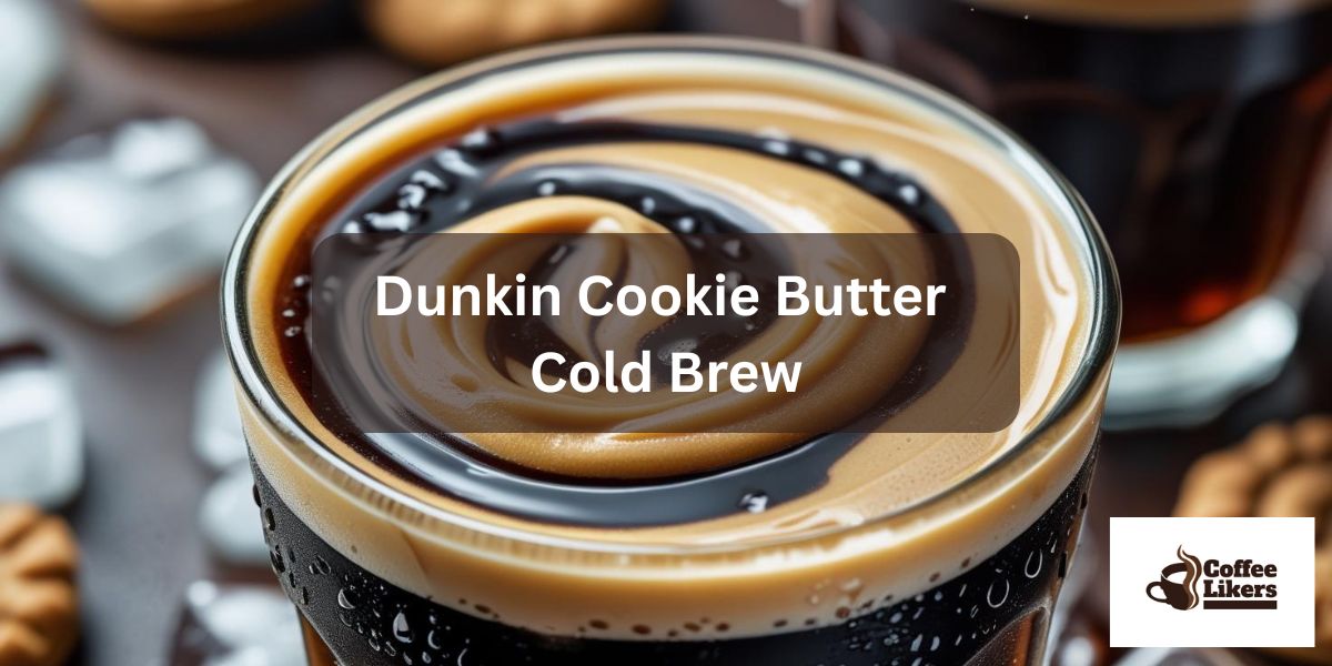 Dunkin Cookie Butter Cold Brew: Dunkin Donut Cold Brew Cream Drink